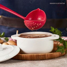 Concha E Escumadeira 2 Em 1 De Plástico 27,5cm Branca