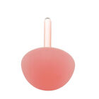 Concha Em Nylon Com Cabo Inox Lyor 30cm Rosa/rosé