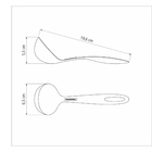 Concha para Molho Tramontina Ability em Nylon Preto