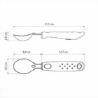 Concha Para Sorvete Utilita Com Lamina Em Aco Inox E Cabo De