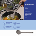 Concha Tramontina Softta em Silicone Cinza