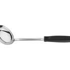 Concha Utilita Preto Lamina De Aco Inox E Cabo De Polipropile