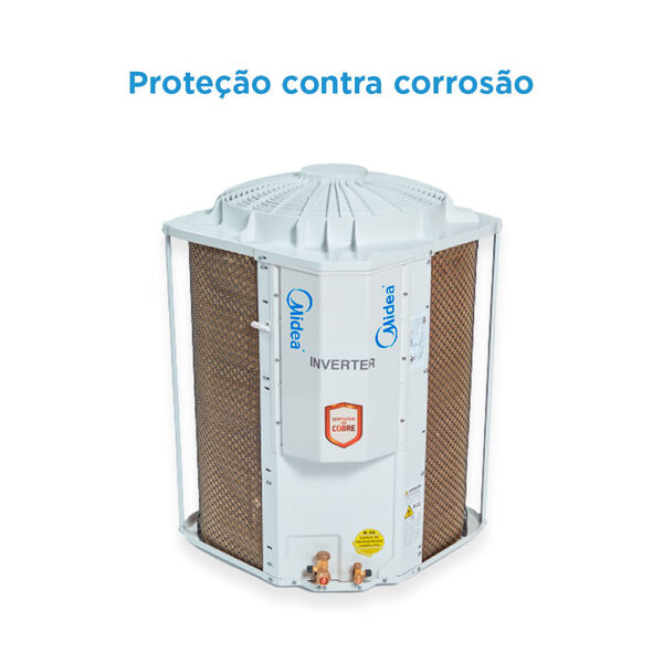 Condensadora Split Cassete 4 Vias 24000 Btu Frio Midea 38tvcd