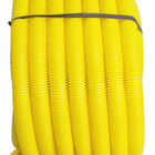 Conduíte Corrugado Amarelo 1" X 25m PVC Antichamas Tubos Bravo