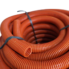 Conduíte Corrugado Laranja 1" X 25m PVC Antichamas Tubos Bravo