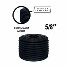 Conduíte Corrugado Reforçado Média 5/8" Rolo Com 50 Metros Ci