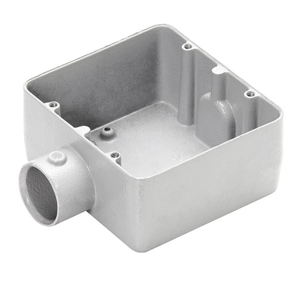 Condulete Alumínio Duplo 3/4 Sem Tampa Sem Rosca Com Pintura