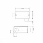 Condulete Fixo 1.1/2' Tipo 'll' - Com Tampa / Rosca Bsp / Sem