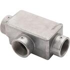 Condulete Fixo 1.1/2" Tipo "t" - Com Tampa / Rosca Bsp / Sem