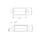 Condulete Fixo 1/2' Tipo 'c' - Com Tampa / Rosca Npt / Com Pi