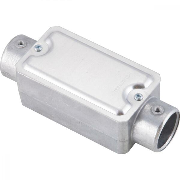 Condulete Fixo 1/2" Tipo "c" - Com Tampa / Sem Rosca / Sem Pi