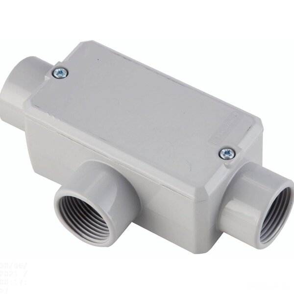 Condulete Fixo 1/2' Tipo 't' - Com Tampa Tramontina