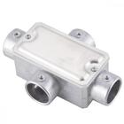 Condulete Fixo 1/2" Tipo "x" - Com Tampa / Sem Rosca / Sem Pi