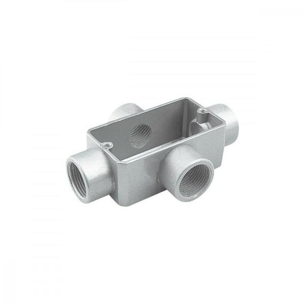 Condulete Fixo 1/2" Tipo "x" - Sem Tampa / Sem Rosca / Sem Pi