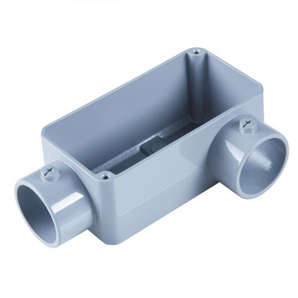 Condulete Fixo 1" Tipo "ll" - Sem Tampa / Rosca Bsp / Com Pin