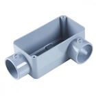 Condulete Fixo 2.1/2" Tipo "ll" - Com Tampa / Sem Rosca / Sem