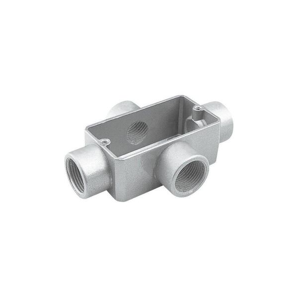 Condulete Fixo 2.1/2" Tipo "x" - Com Tampa / Sem Rosca / Sem