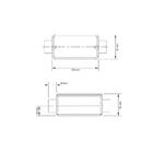 Condulete Fixo 2" Tipo "c" - Com Tampa / Sem Rosca / Sem Pint