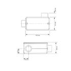 Condulete Fixo 2" Tipo "lr" - Com Tampa / Rosca Bsp / Sem Pin