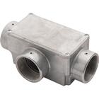 Condulete Fixo 2" Tipo "t" - Com Tampa / Rosca Bsp / Sem Pint