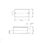 Condulete Fixo 3/4' Tipo 'e' - Com Tampa / Rosca Bsp / Com Pi