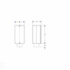 Condulete Fixo 3/4" Tipo "e" - Sem Tampa / Sem Rosca / Sem Pi