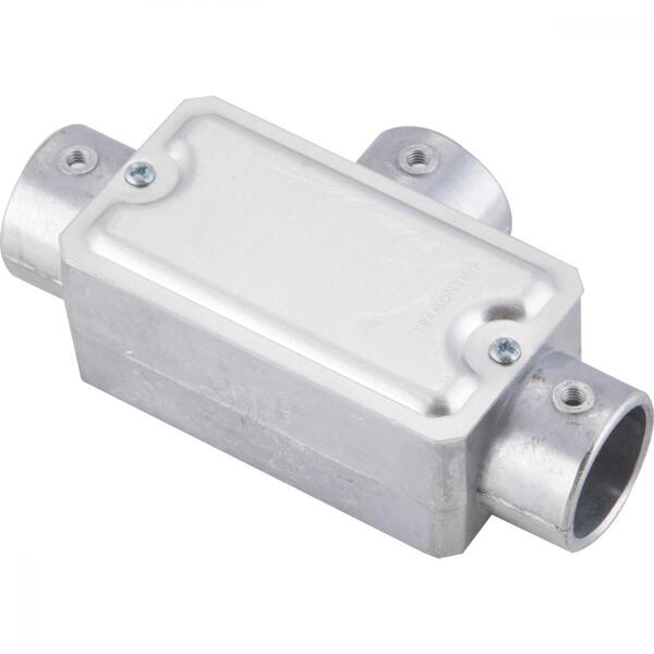 Condulete Fixo 3/4" Tipo "t" - Com Tampa / Sem Rosca / Sem Pi