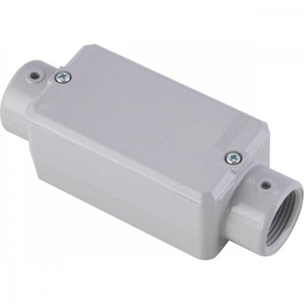 Condulete Fixo "c" 1.1/4" Com Tampa / Sem Rosca / Com Pintura