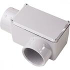 Condulete Fixo "ll" 1" Com Tampa / Com Rosca Npt / Com Pintur