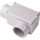 Condulete Fixo "lr" 1" Com Tampa / Com Rosca Npt / Com Pintur