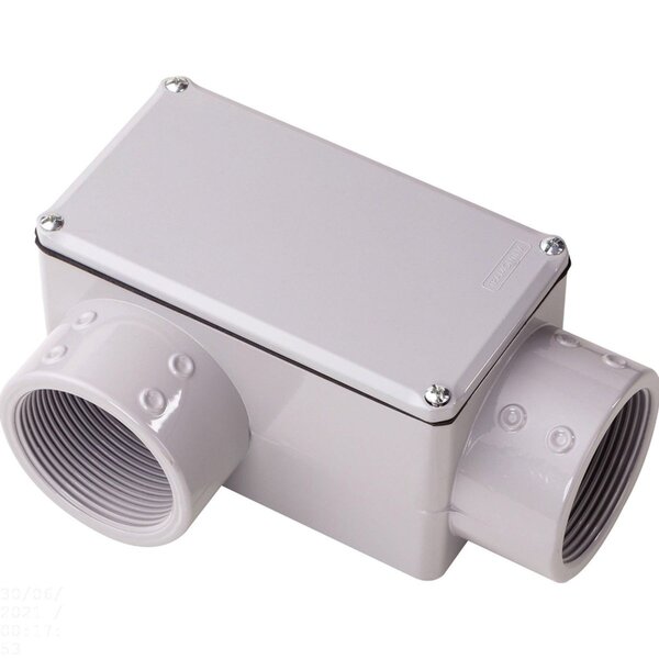 Condulete Fixo 'lr' 4' Com Tampa / Com Rosca Npt / Com Pintur