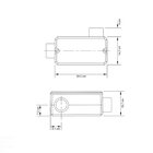 Condulete Fixo 'lr' 4' Com Tampa / Com Rosca Npt / Com Pintur