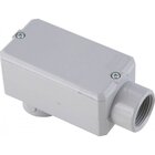 Condulete Fixo Tipo 'lb' Tramontina Cinza Sem Rosca 1.1/4' Tr