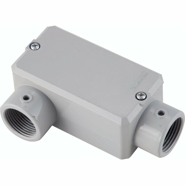 Condulete Fixo Tipo "lr" Tramontina 2" Tampa / Sem Rosca / Pi