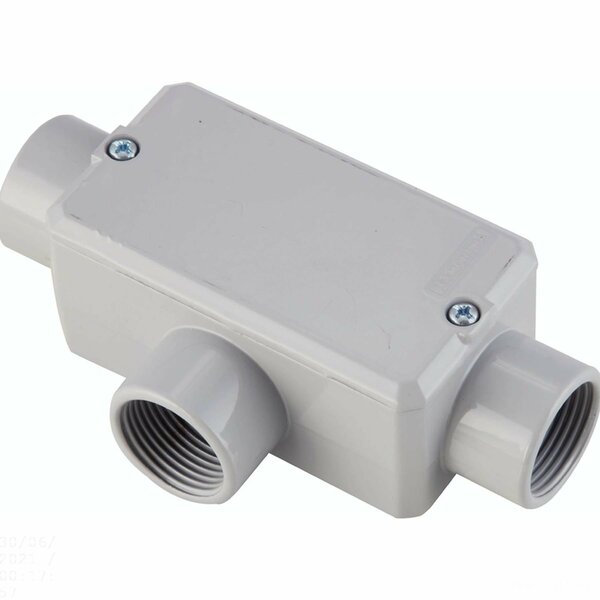 Condulete Fixo Tipo "t" Tramontina 1.1/2" - Tampa - Rosca - P