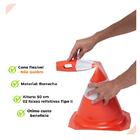Cone Flexivel 50cm Lr Faixa Tipo Ii