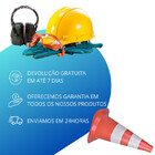 Cone Flexível Laranja 75cm Refletivo Sinalização Plastcor