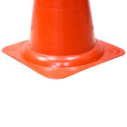 Cone Flexível Plastcor Laranja/branco 75cm