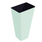 Cone Funil para Corrente Alumínio Branco BellaCalha