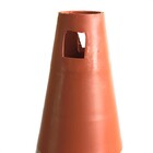 Cone Laranja E Branco - 50cm Plastcor