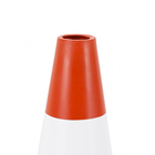 Cone Rígido 50cm Laranja e Branco