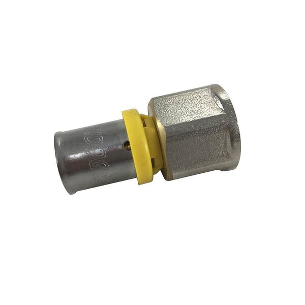 Conector 16 X 1/2 (fêmea) Para Tubo Pex Gás De 16mm Tudogás