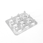 Conector anti-racha Quadrado 6x5cm Minubras