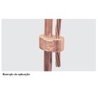 Conector Aterramento À Compressão Sacg-1258-70 Cabo-haste 5 P