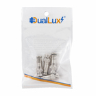 Conector BNC RG6 M Compressão Fixo 4 Unidades