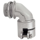 Conector Curvo Alumínio com Rosca Diâmetro 3/4 Polegada Comprimento Total 68 mm