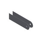 Conector de Diagonal U 47x34x0,95x242mm Imecon