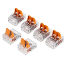 Conector de Emenda de 2 vias linha 221 6 Unidades Wago