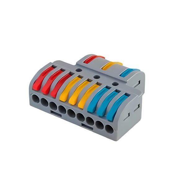 Conector De Emenda F+n+t 6p 0 50 A 4 00mm 32a Cinz