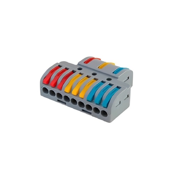 Conector De Emenda F+n+t 9p 0 50 A 4 0mm 32a Cinza